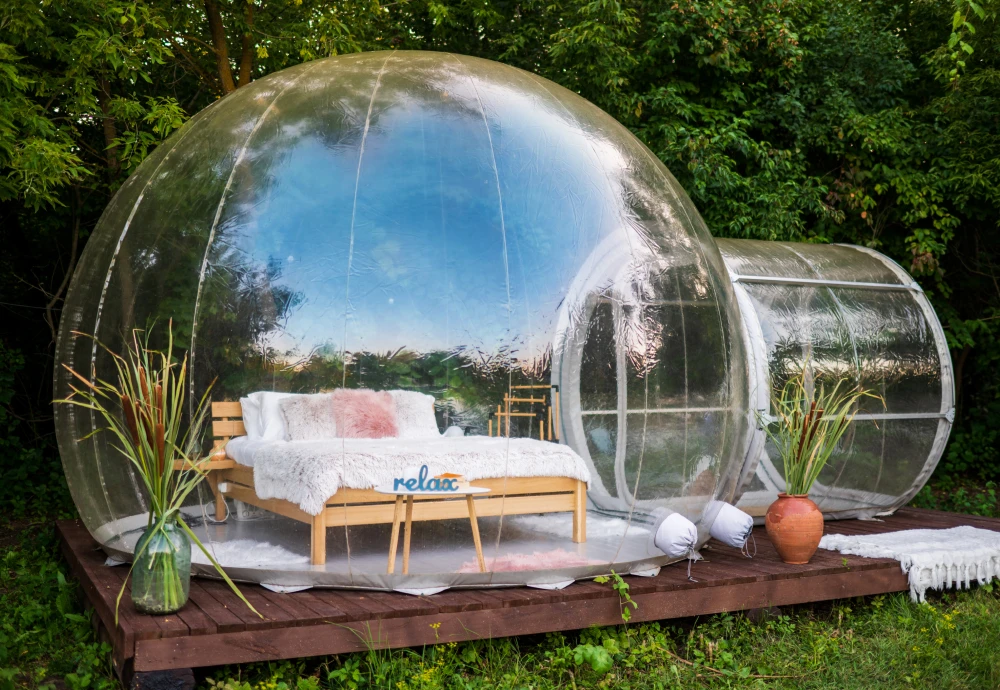 bubble tents in texas